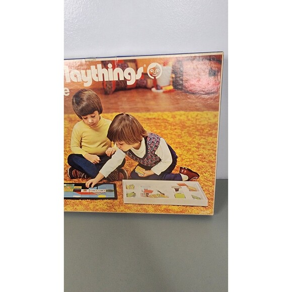 Creative Playthings Build A Picture Vintage 1972 Made In West Germany Complete! - Picture 3 of 12